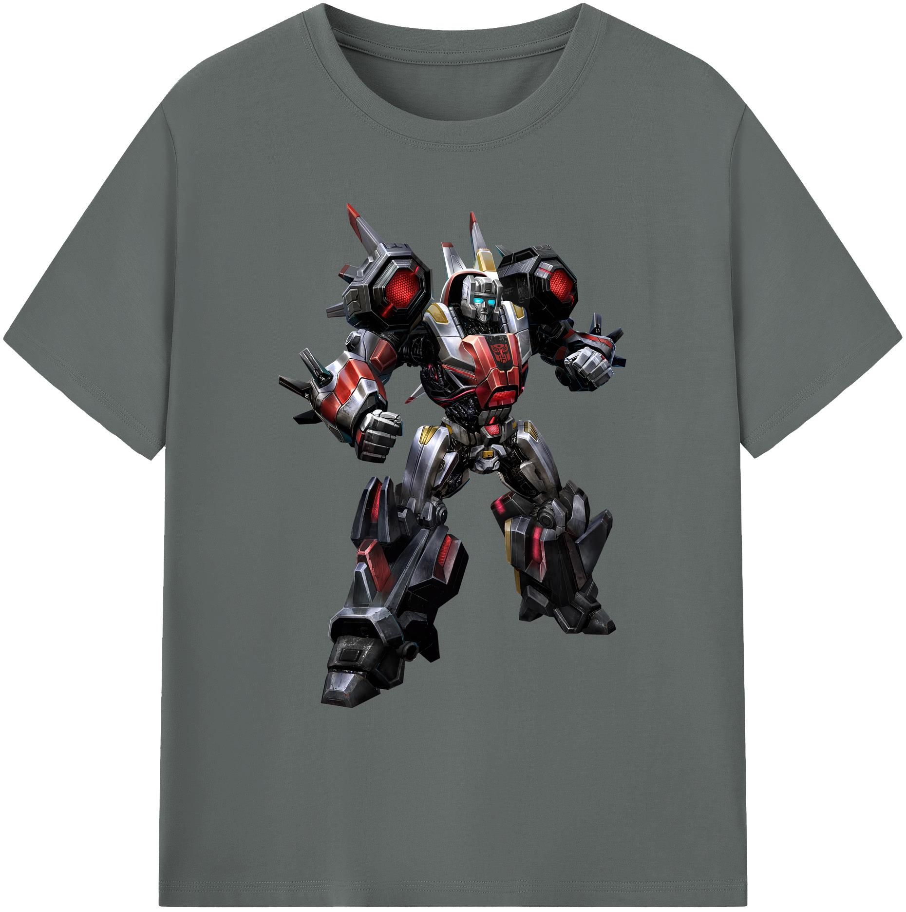 （画像用） Transformers トランスフォーマー 綿100％ メンズ半袖Tシャツ｜肌触りやわらか＆通気性